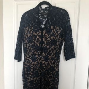 Romantic & Sexy Scalloped Lace Cocktail Dress